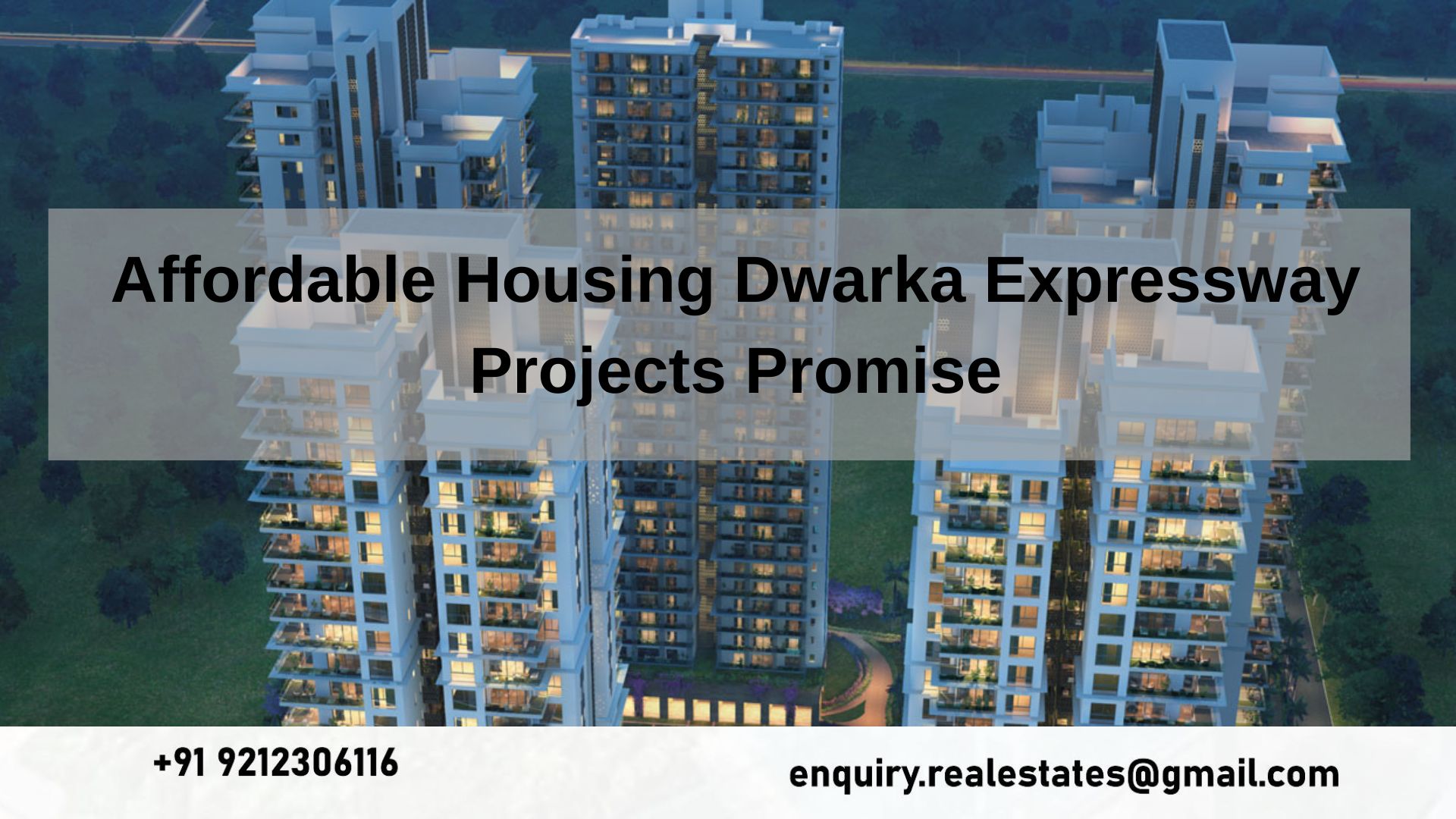 Affordable Housing Dwarka Expressway Projects Promise